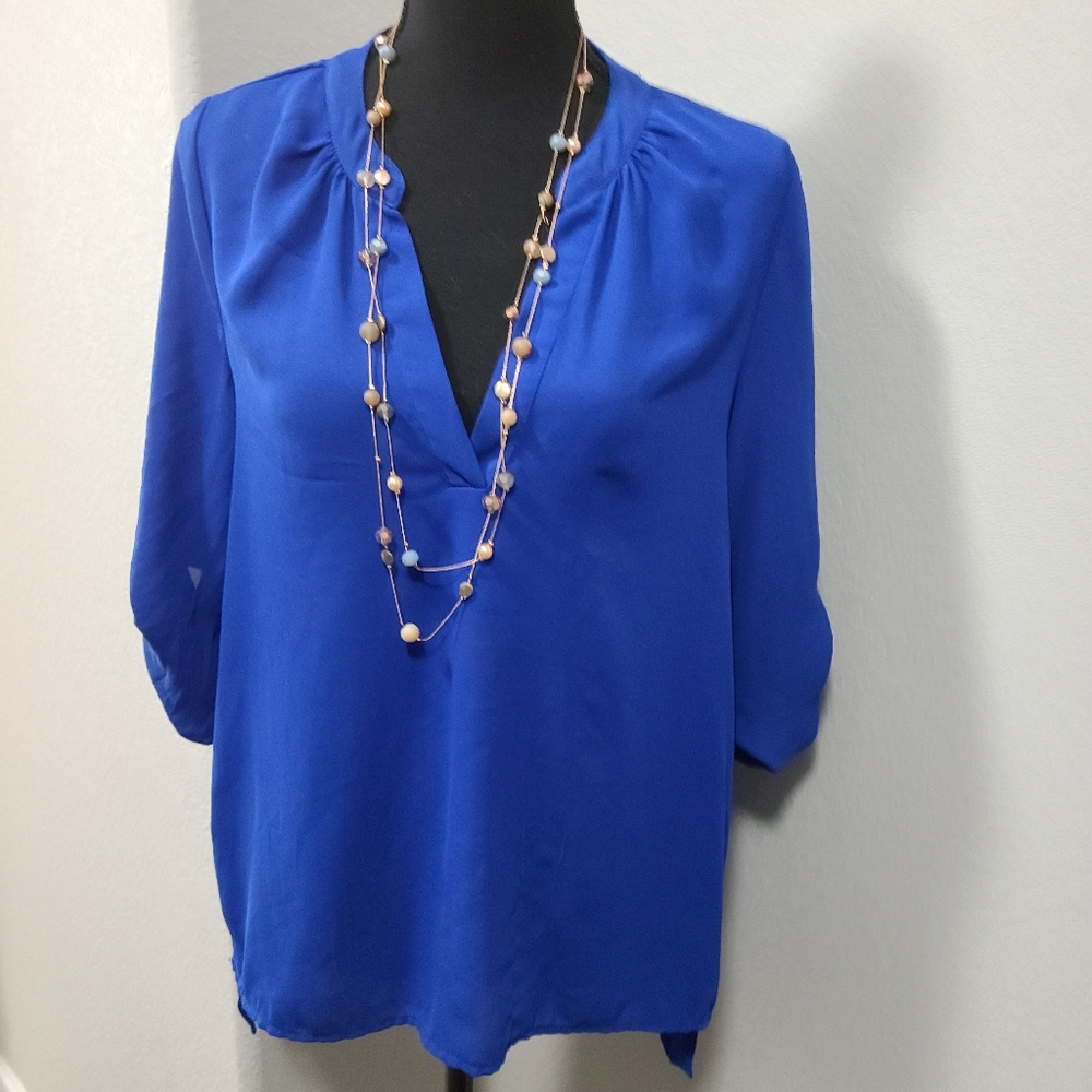 Blue blouse